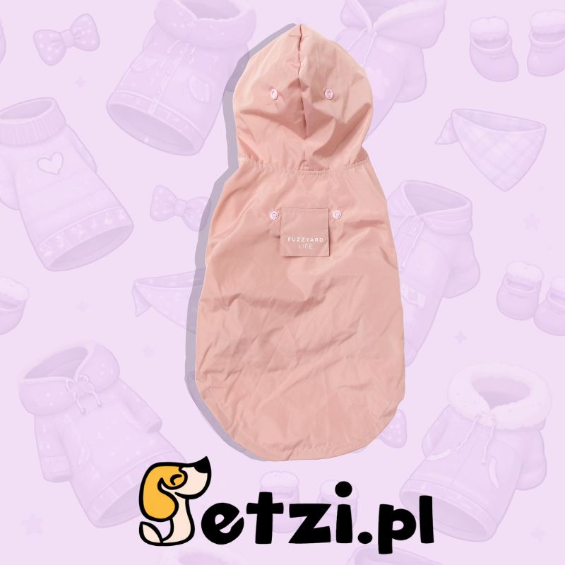 FUZZYARD LIFE RAINCOAT SOFT BLUSH S1