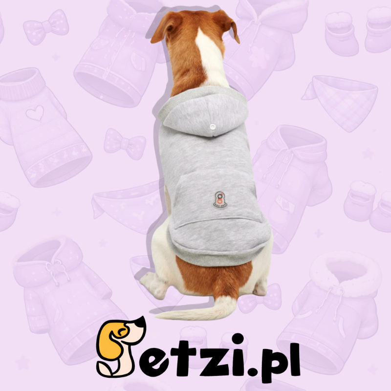GOOEEZ KANGAROO FLEECE HOODIE XL HEATHER GREY/GREY - BLUZA Z KAPTUREM