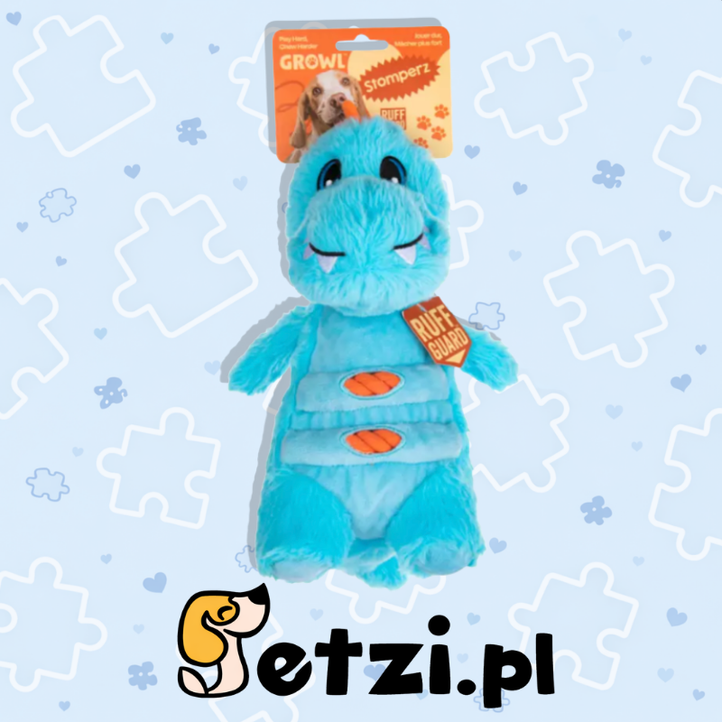 GROWL STOMPERZ DINO BLUE - NIEBIESKI DINOZAUR