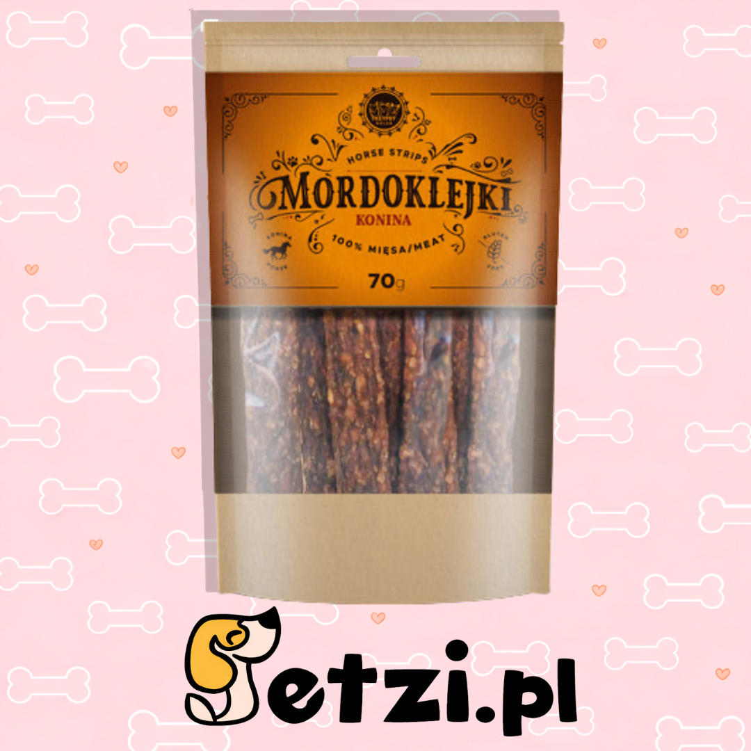 HAPPY SNACKY TRZYPSY DLA PSA MORDOKLEJKI Z KONIA 70G