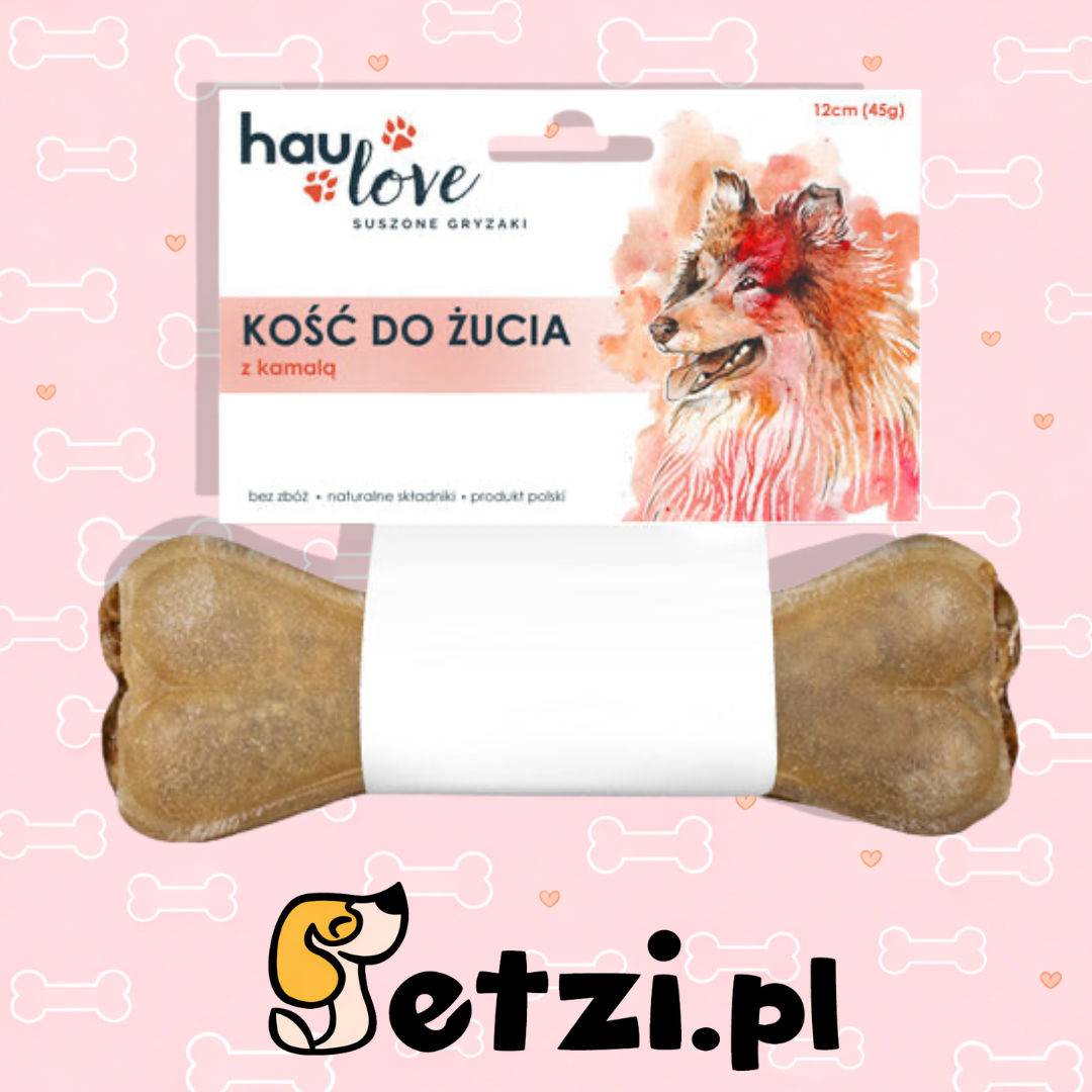 HAULOVE PRZYSMAK DLA PSA KOŚĆ DO ŻUCIA Z KAMALĄ 12CM