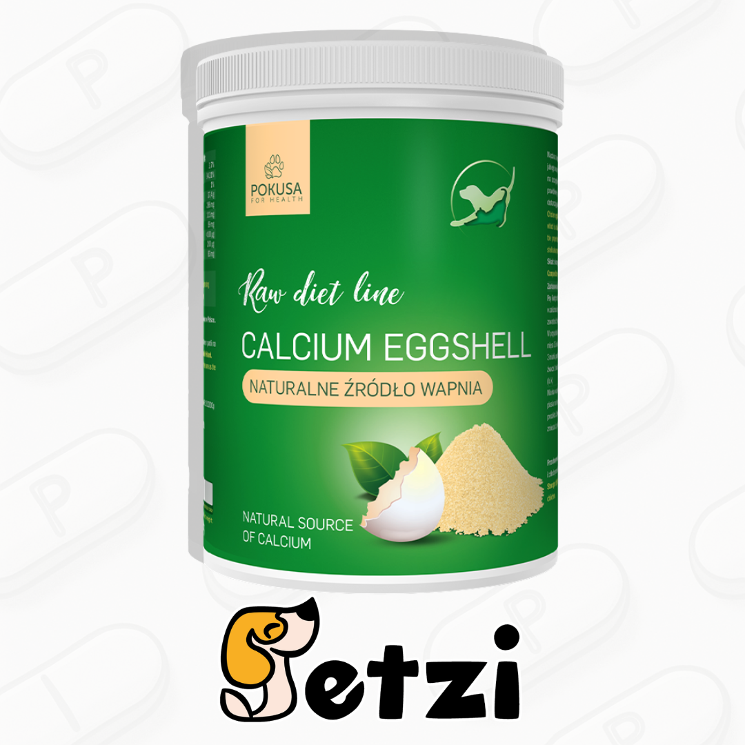 POKUSA RAW DIET LINE CALCIUM EGGSHELL 120 TABLETS