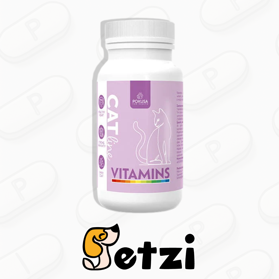 POKUSA CAT LINE VITAMIS 90 TABLETEK