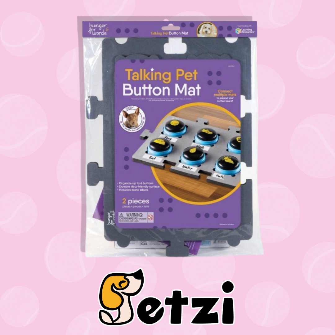 HUNGER FOR WORDS TALKING PET BUTTON MAT - MATA NA PRZYCISKI