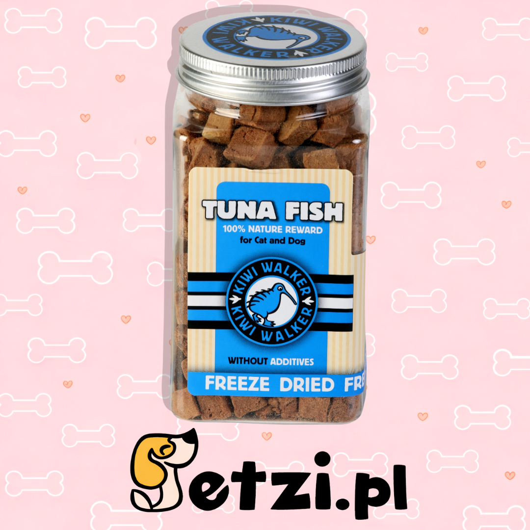 KIWI WALKER 100% TUŃCZYK LIOFILIZOWANE SMACZKI 105G