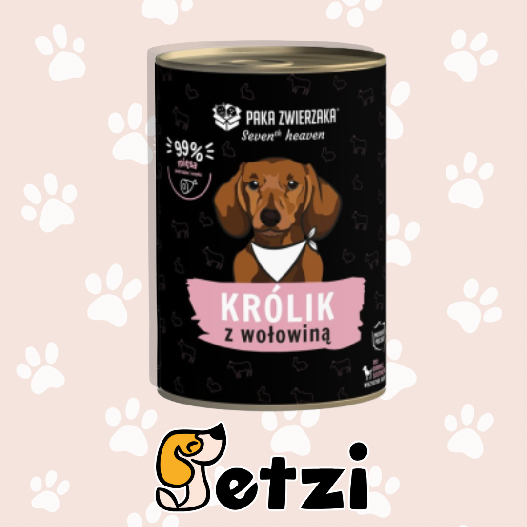 PAKA ZWIERZAKA SEVENTH HEAVEN KARMA MOKRA DLA PSA - RÓZNE RODZAJE