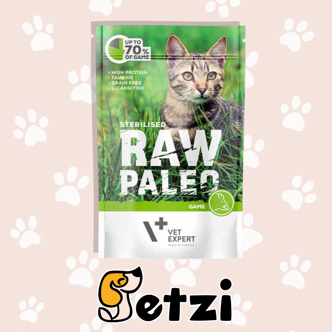 RAW PALEO KARMA MOKRA DLA KOTA - RÓŻNE RODZAJE
