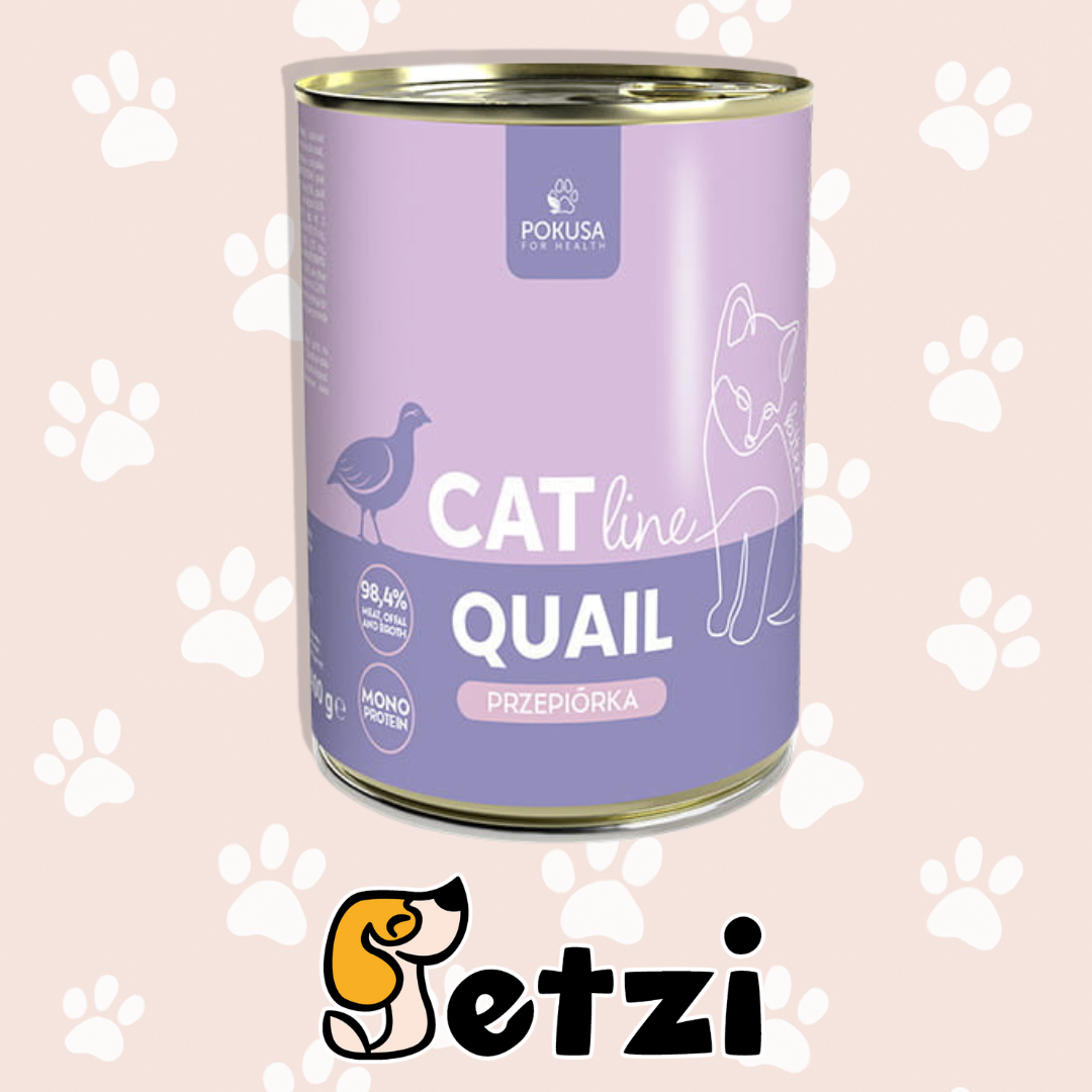 POKUSA CATLINE KARMA MOKRA DLA KOTA - RÓŻNE RODZAJE