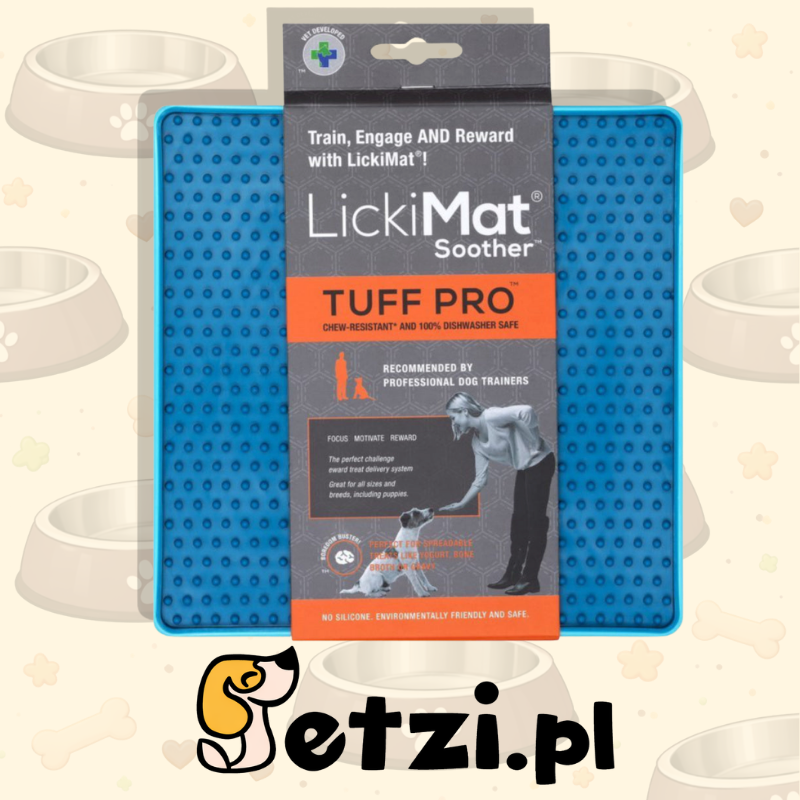 LICKIMAT PRO SOOTHER NIEBIESKA - MATA DO LIZANIA