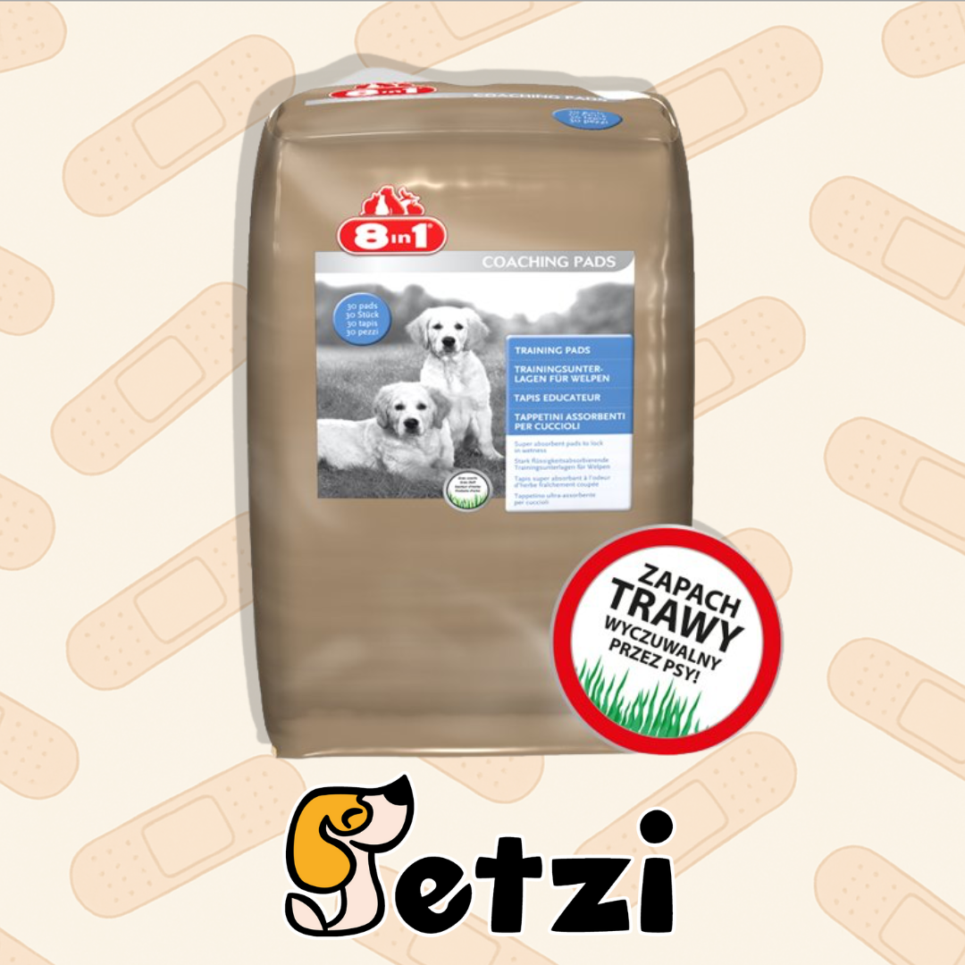 MATA ABSORBUJĄCA 8IN1 TRAINING PADS 57X56CM - LARGE BAG 30 SZT.