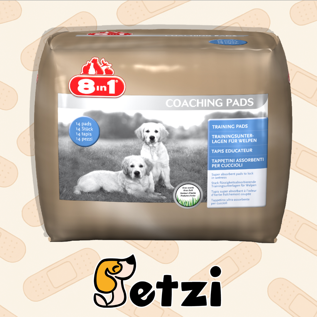 MATA ABSORBUJĄCA 8IN1 TRAINING PADS 57X56CM - SMALL BAG 14 SZT.
