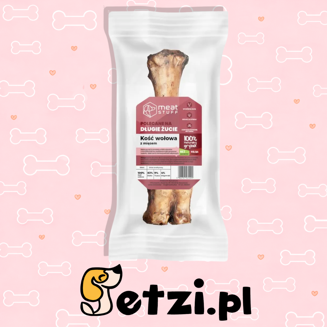 MEATSTUFF GRYZAK DLA PSA KRTAŃ WOŁOWA 2 SZT.