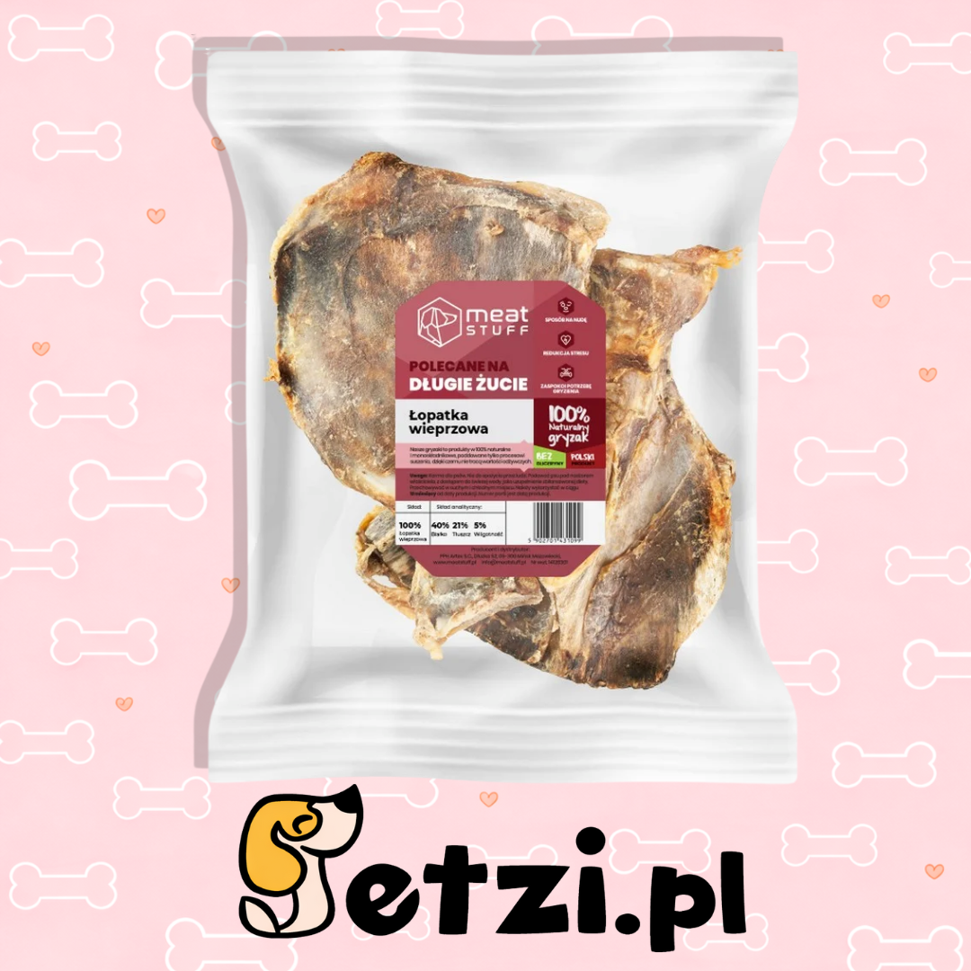 MEATSTUFF GRYZAK DLA PSA ŁOPATKA WIEPRZOWA 1 SZT.