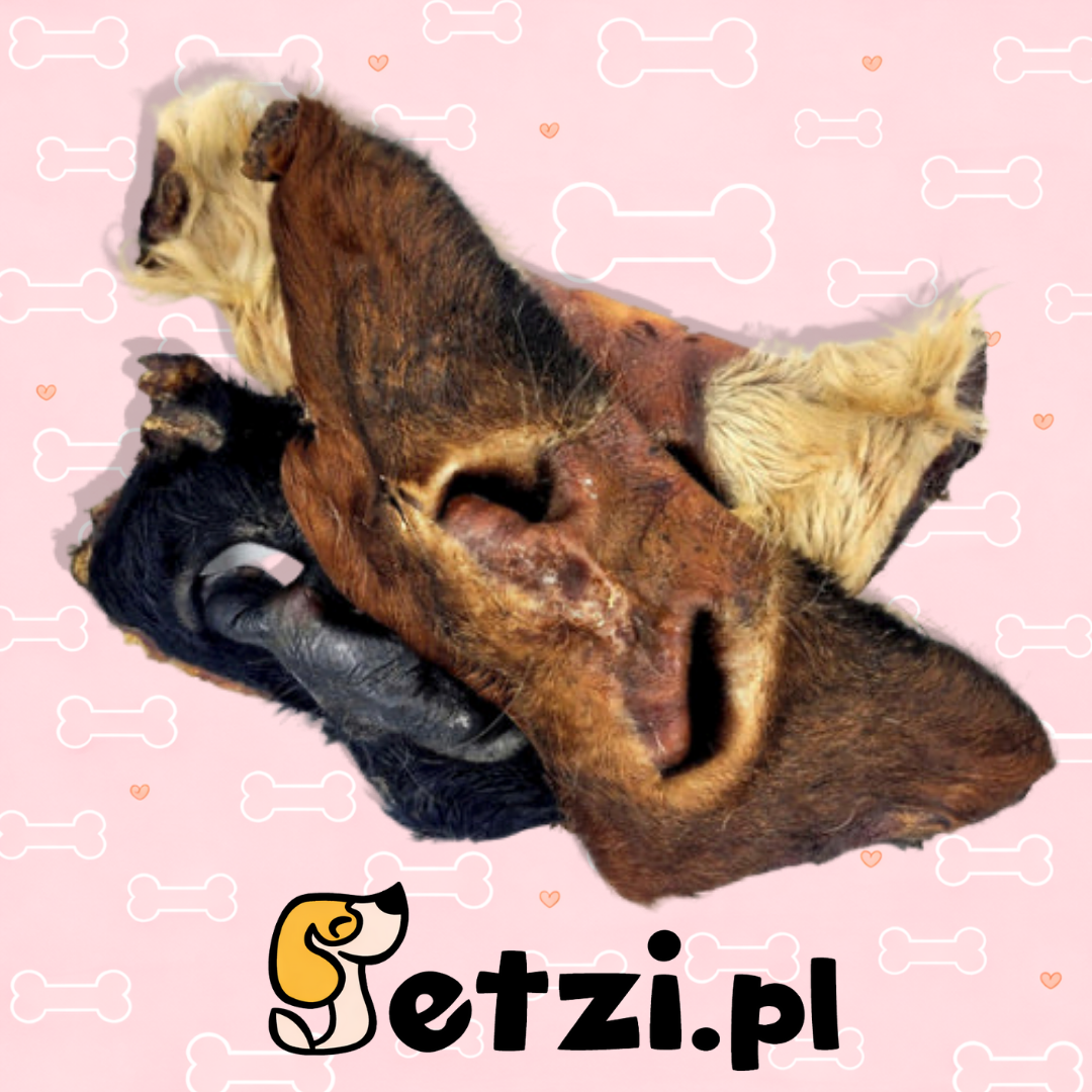 MEATSTUFF GRYZAK DLA PSA NOSEK WOŁOWY Z FUTREM 250G