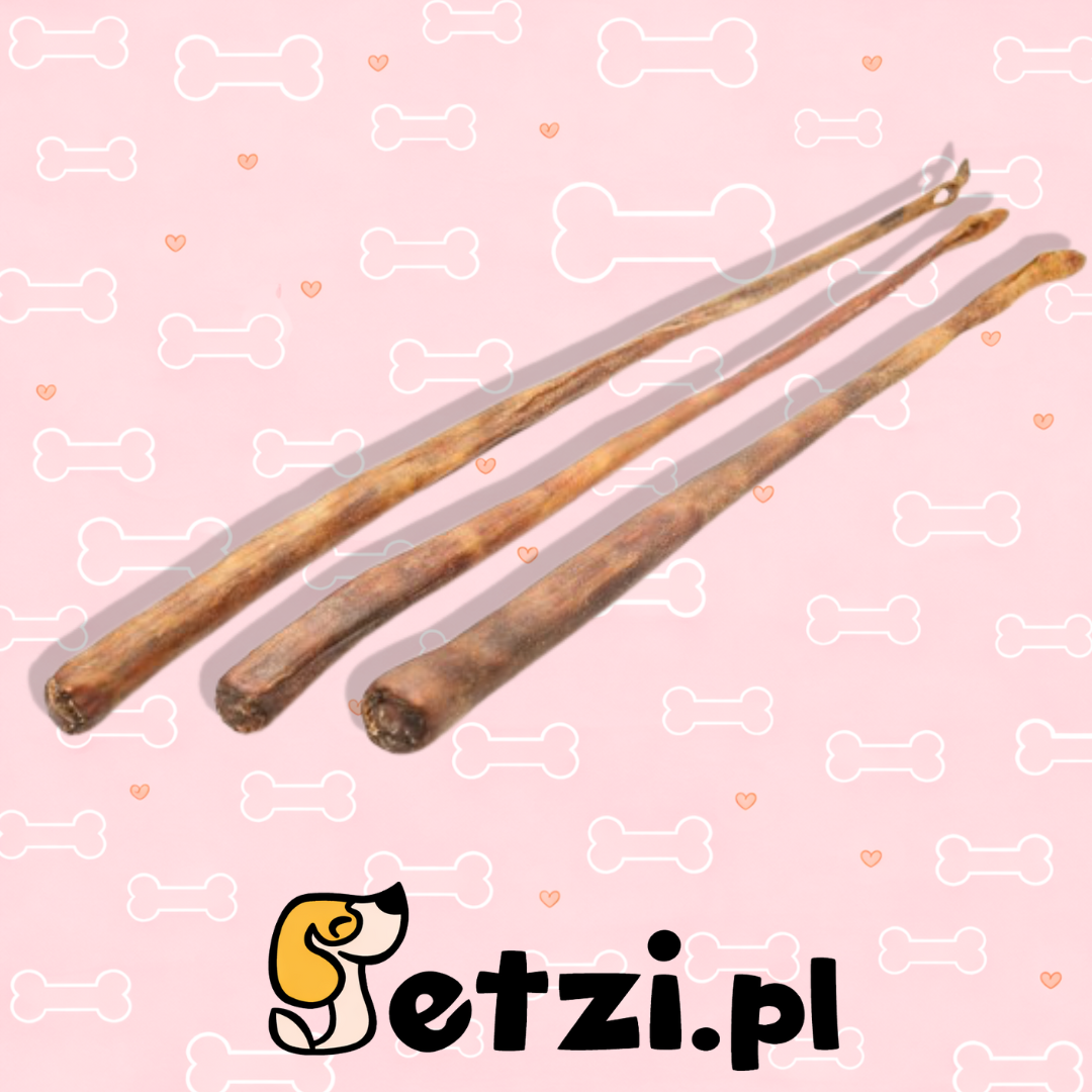 MEATSTUFF GRYZAK DLA PSA OGON WOŁOWY ZE SKÓRĄ 30 CM 2 SZT.