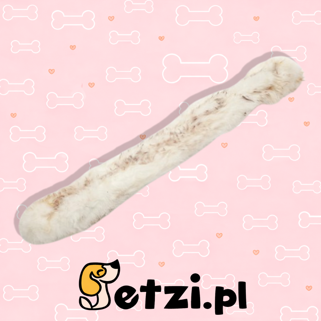 MEATSTUFF GRYZAK DLA PSA SKÓRA KRÓLICZA Z FUTREM 50CM 2SZT