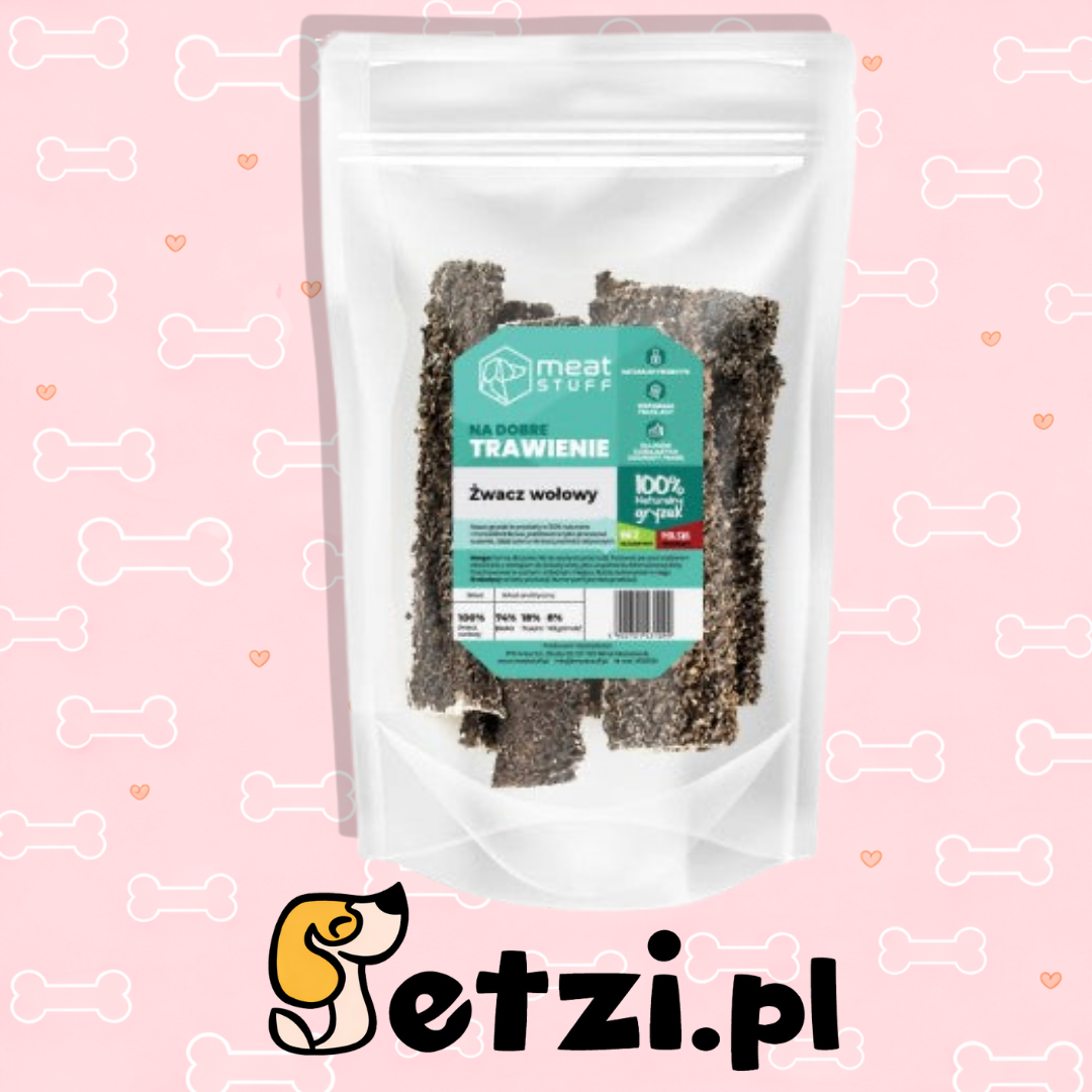 MEATSTUFF GRYZAK DLA PSA ŻWACZ WOŁOWY 200 G