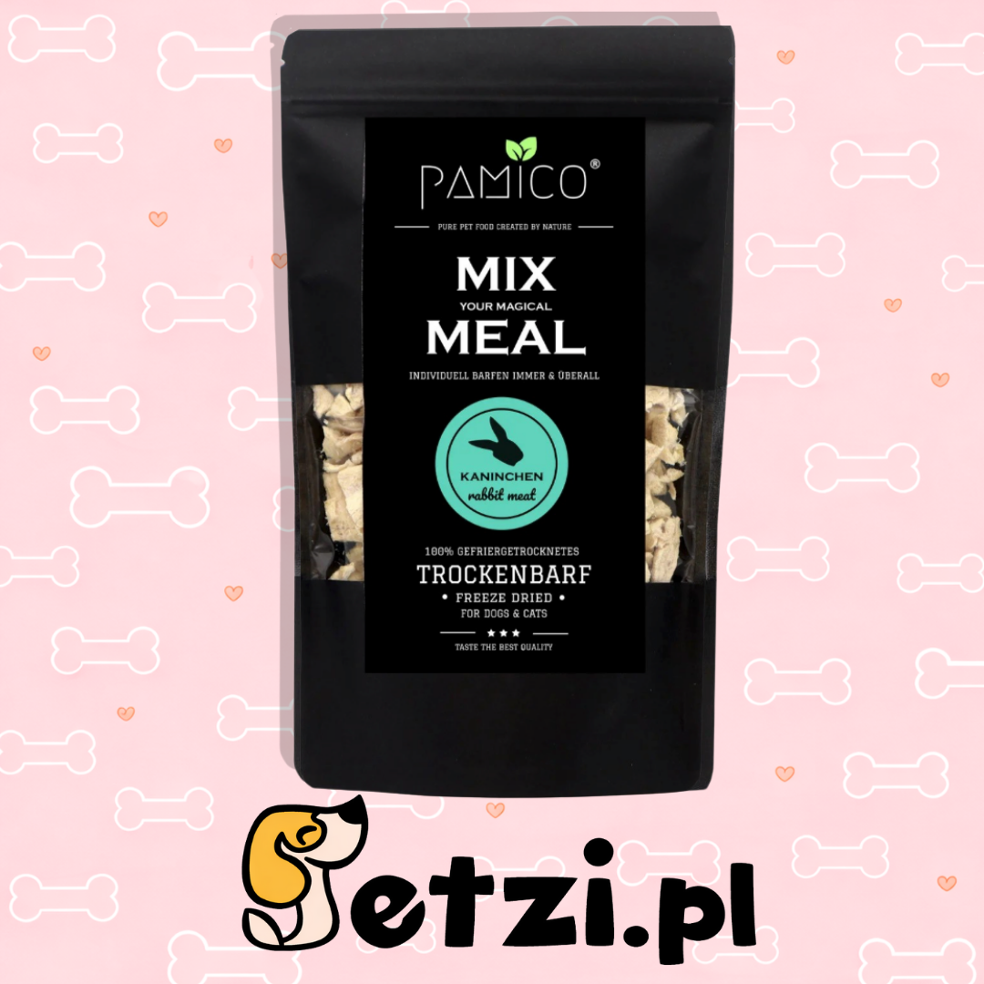 MIX MEAL MIĘSO KRÓLIKA FREEZE-DRIED 120G