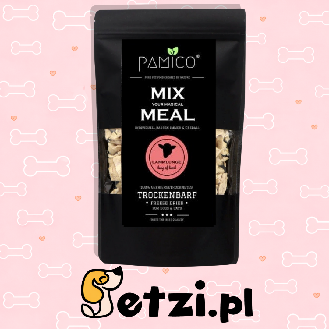 MIX MEAL PŁUCO JAGNIĘCE FREEZE-DRIED 90G