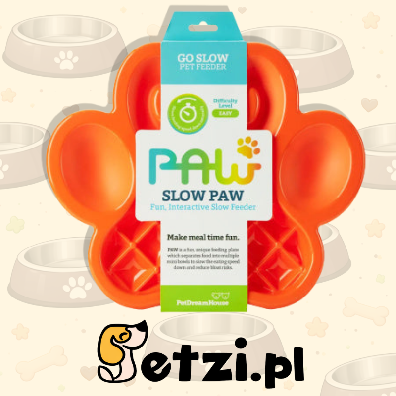 PET DREAM HOUSE PAW- MISKA SPOWALNIAJĄCA 2W1