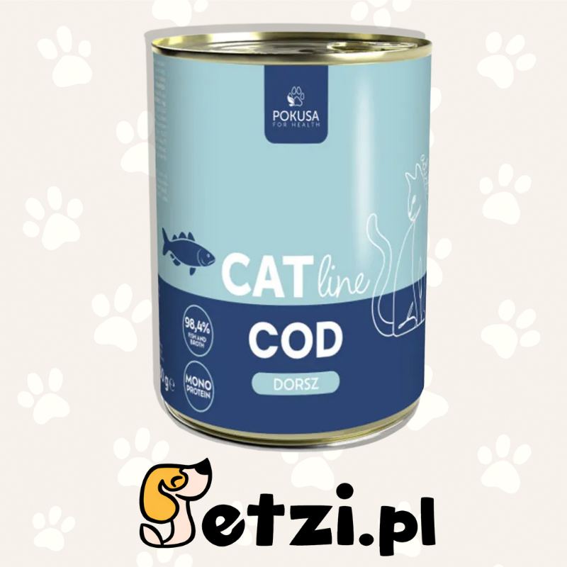 POKUSA CAT LINE MOKRA KARMA DLA KOTA COD 400G