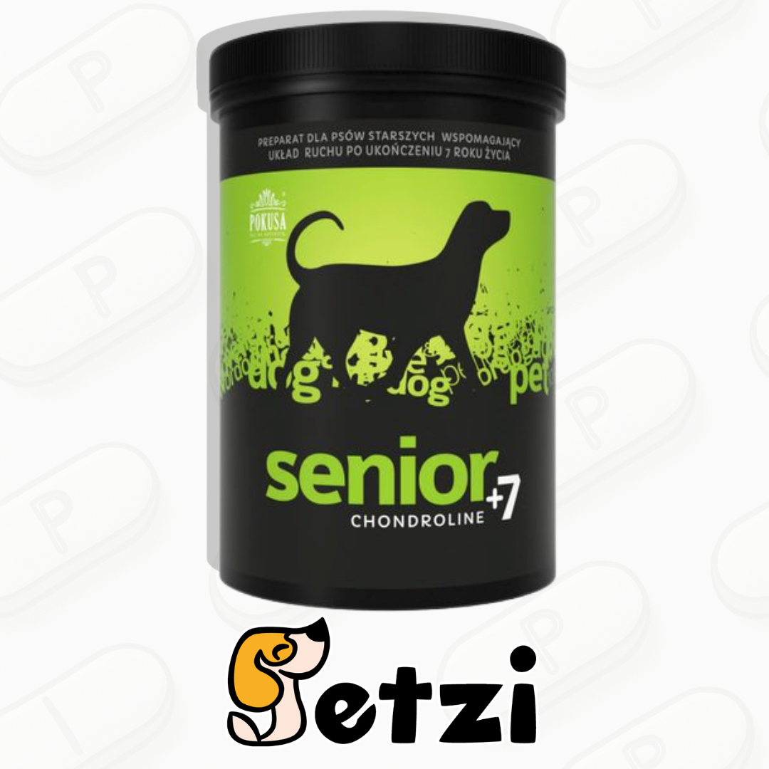 POKUSA CHONDROLINE SENIOR 350G - PREPARAT NA STAWY DLA PSÓW