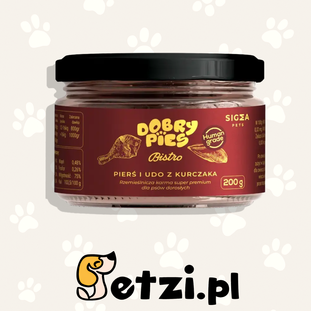 DOBRY PIES BISTRO MOKRA KARMA PIES KURCZAK 200G