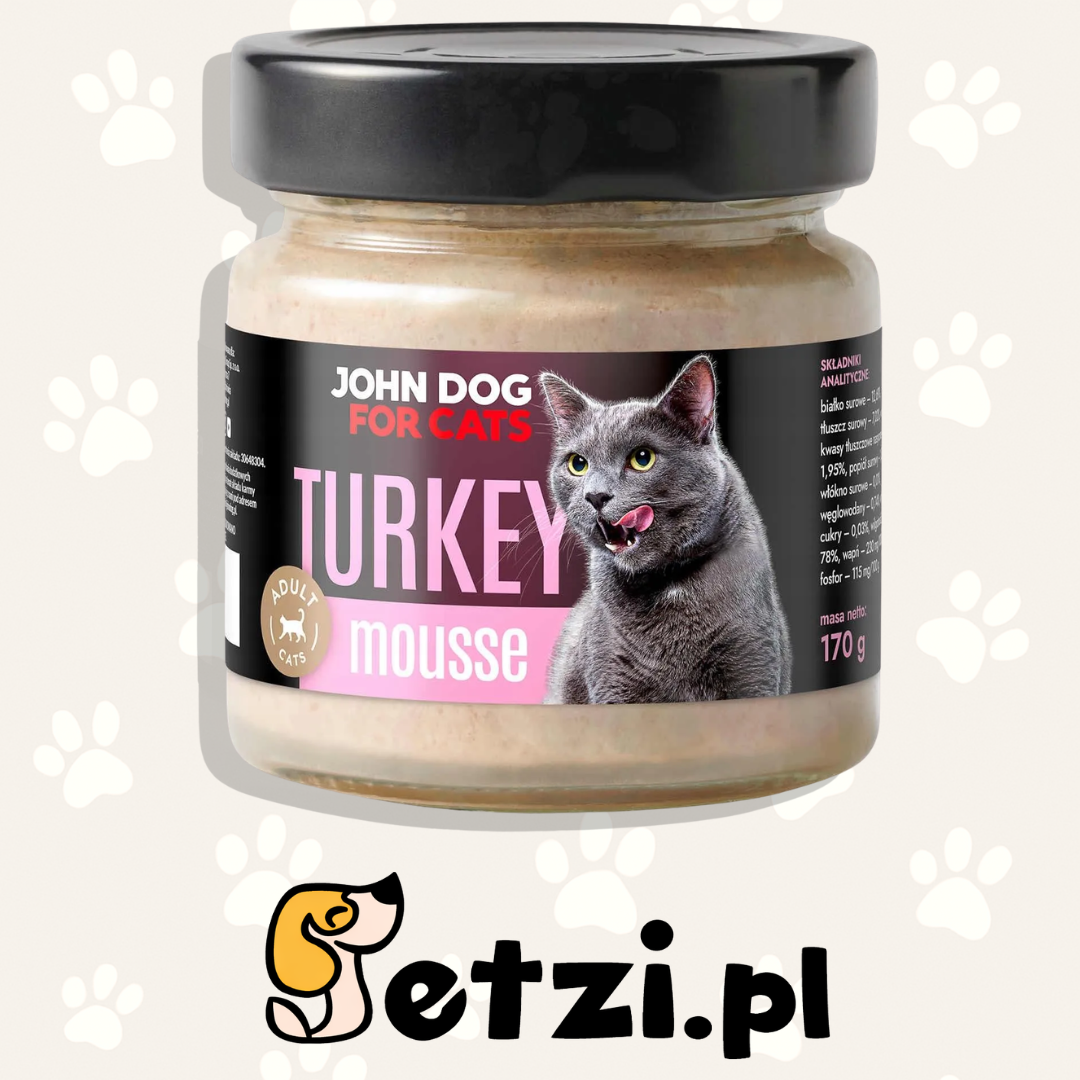 JOHN DOG MOKRA KARMA KOT MUS INDYK 170G