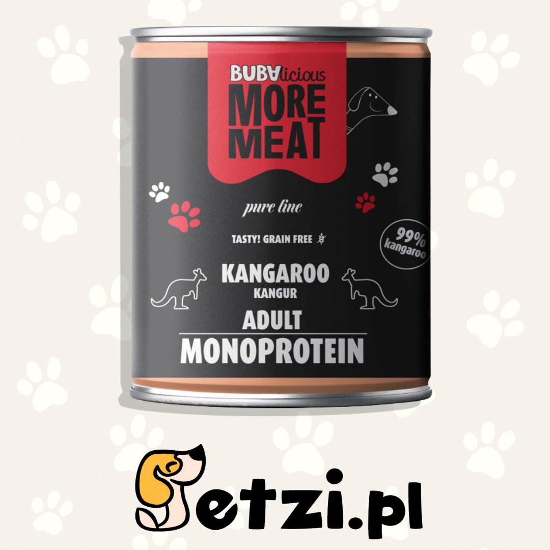 BUBA BUBALICIOUS MONO PURE MK PIES KANGUR 800G