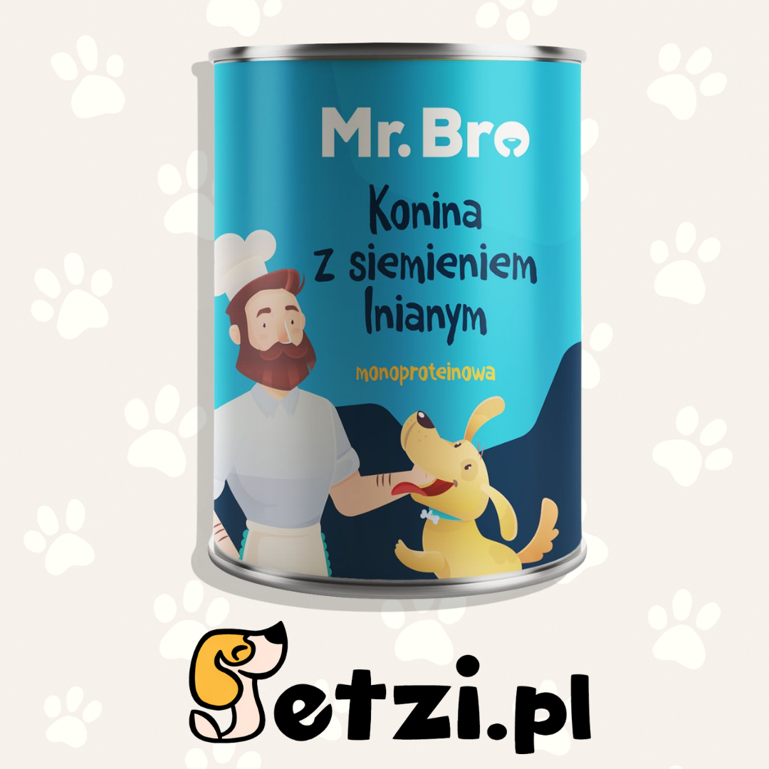 MR BRO KONINA Z SIEMIENIEM LNIANYM 400G