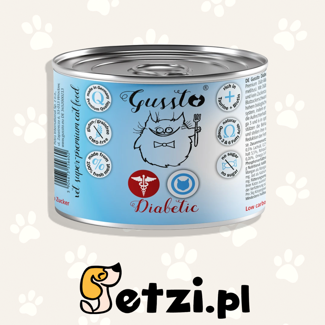 GUSSTO MOKRA KARMA KOT DIABETIC 200G