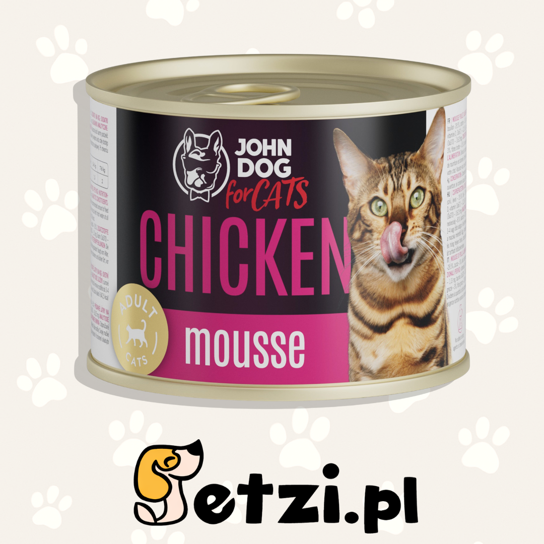 JOHN DOG MOKRA KARMA KOT MUS KURCZAK 200 G