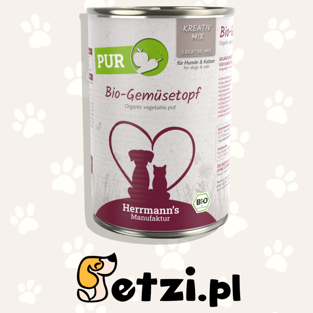 HERRMANNS MANUFAKTUR KREATIV MIX BIO GEMUSETOPF WARZYWA 400G