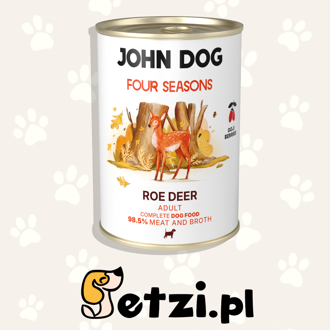JOHN DOG FOUR SEASONS MOKRA KARMA PIES SARNA 400G