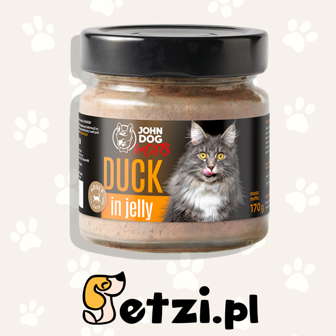 JOHN DOG MOKRA KARMA KOT GALARETKA KACZKA 170G