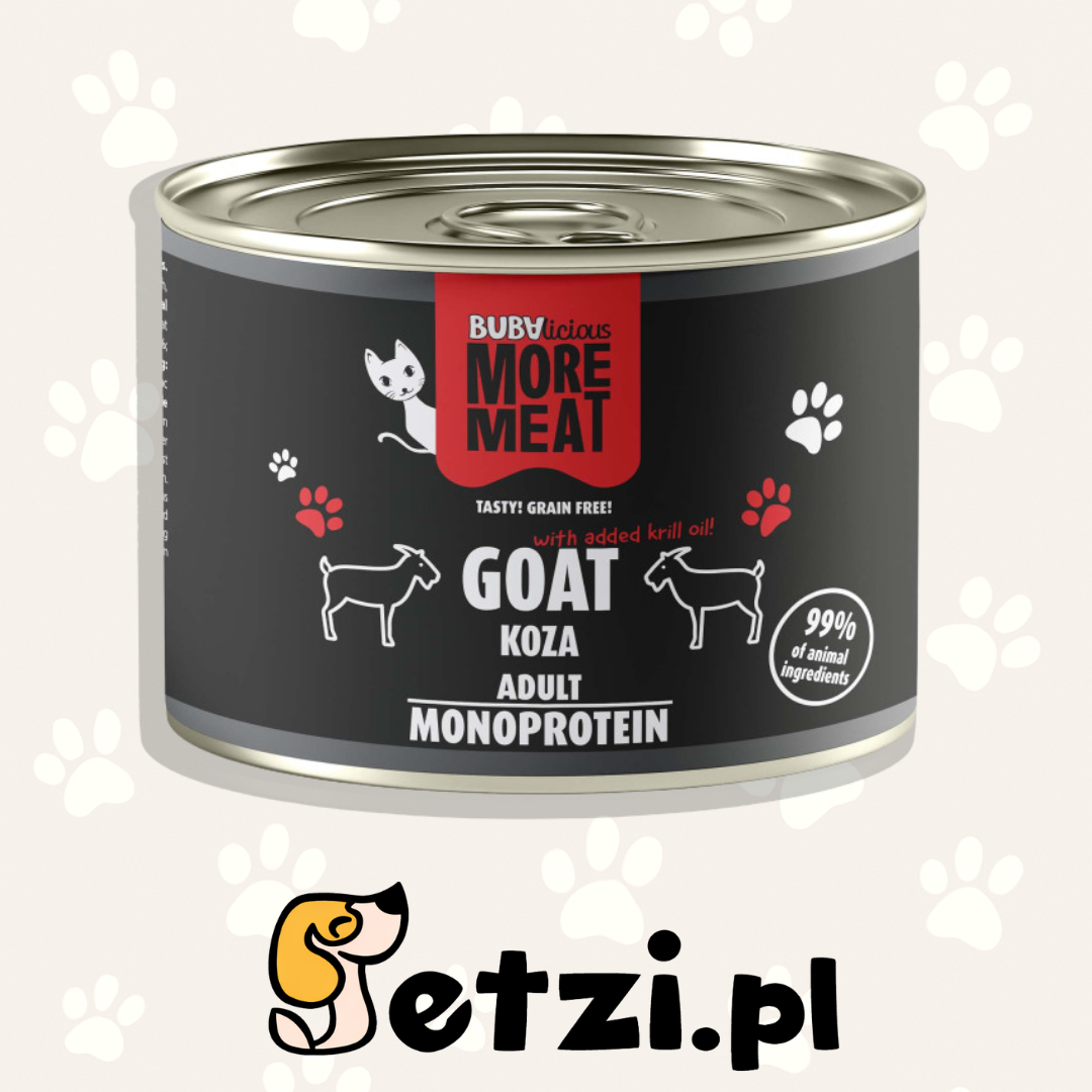 BUBA BUBALICIOUS MONO MOKRA KARMA KOT KOZA 185G