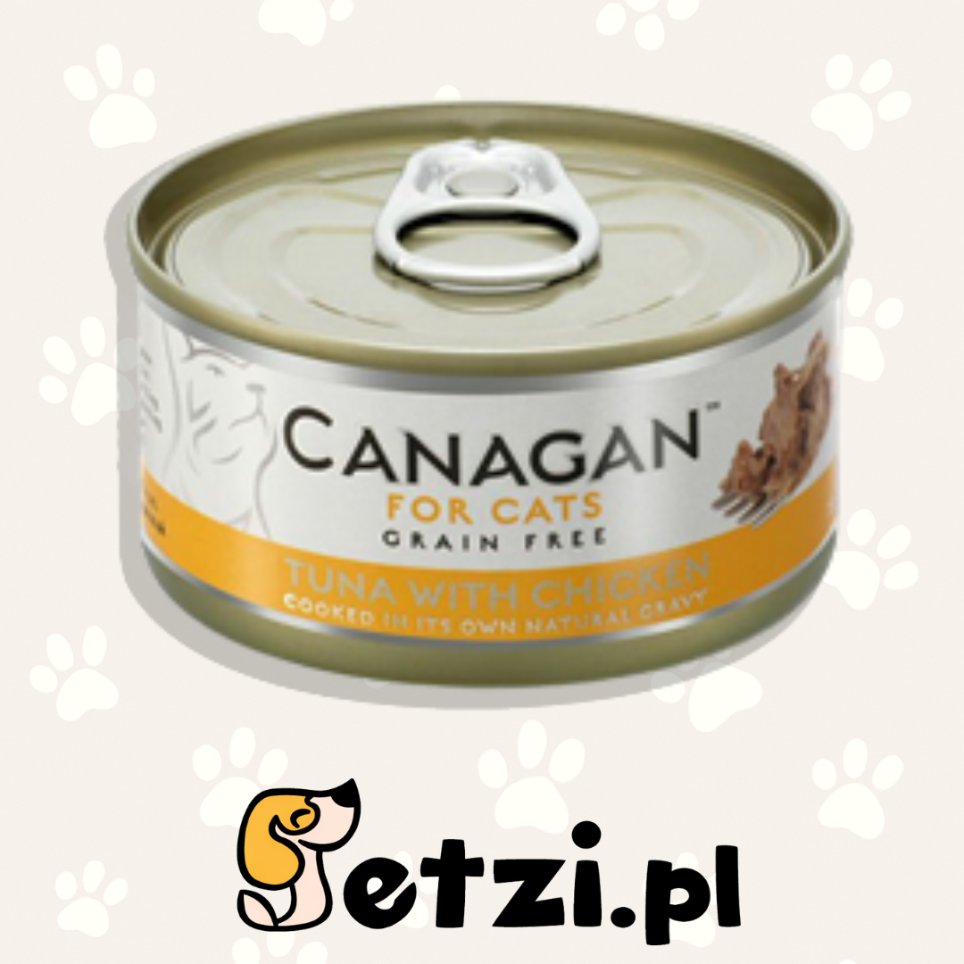 CANAGAN CAT CAN MOKRA KARMA KOT TUNA WITH CHICKEN 75G
