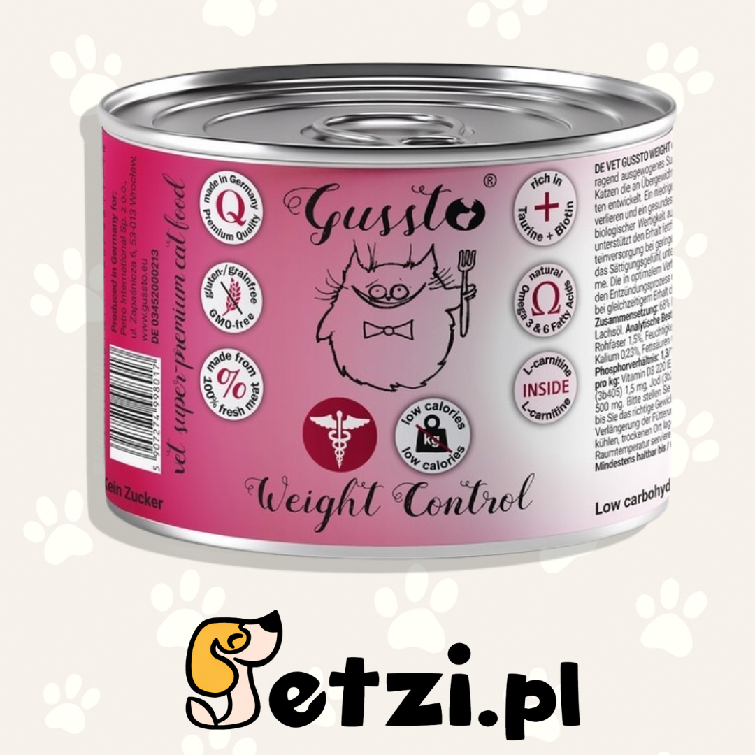 GUSSTO MOKRA KARMA KOT WEIGHT CONTROL 200G