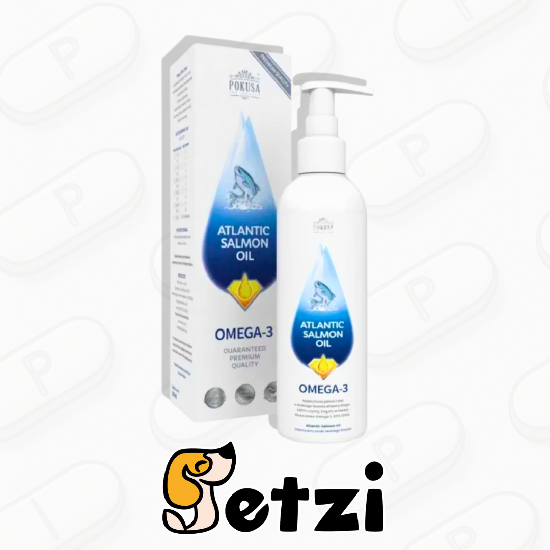POKUSA OLEJ Z ŁOSOSIA ATLANTIC SALMON OIL – RÓŻNE POJEMNOŚCI
