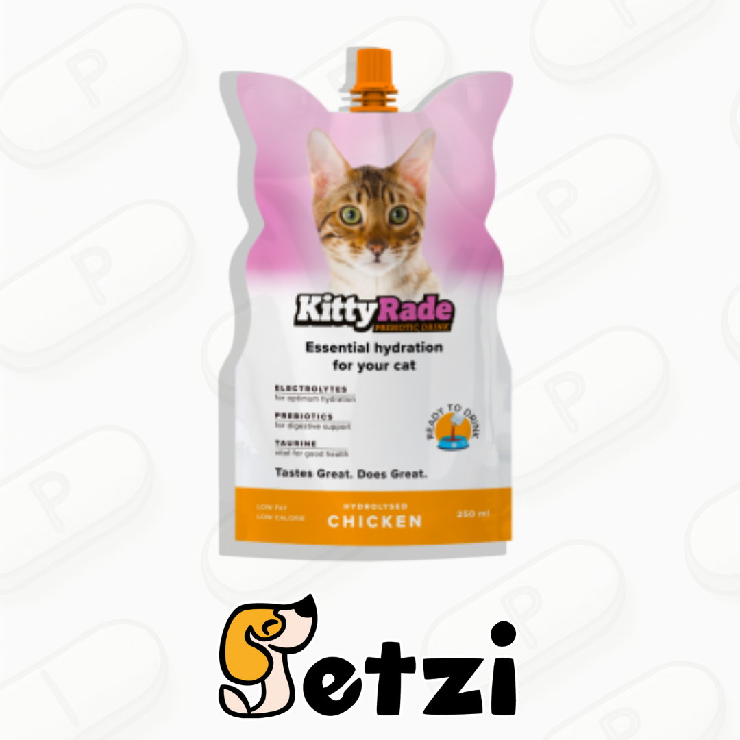 KITTYRADE NAPÓJ IZOTONICZNY DLA KOTA KURCZAK 250ML