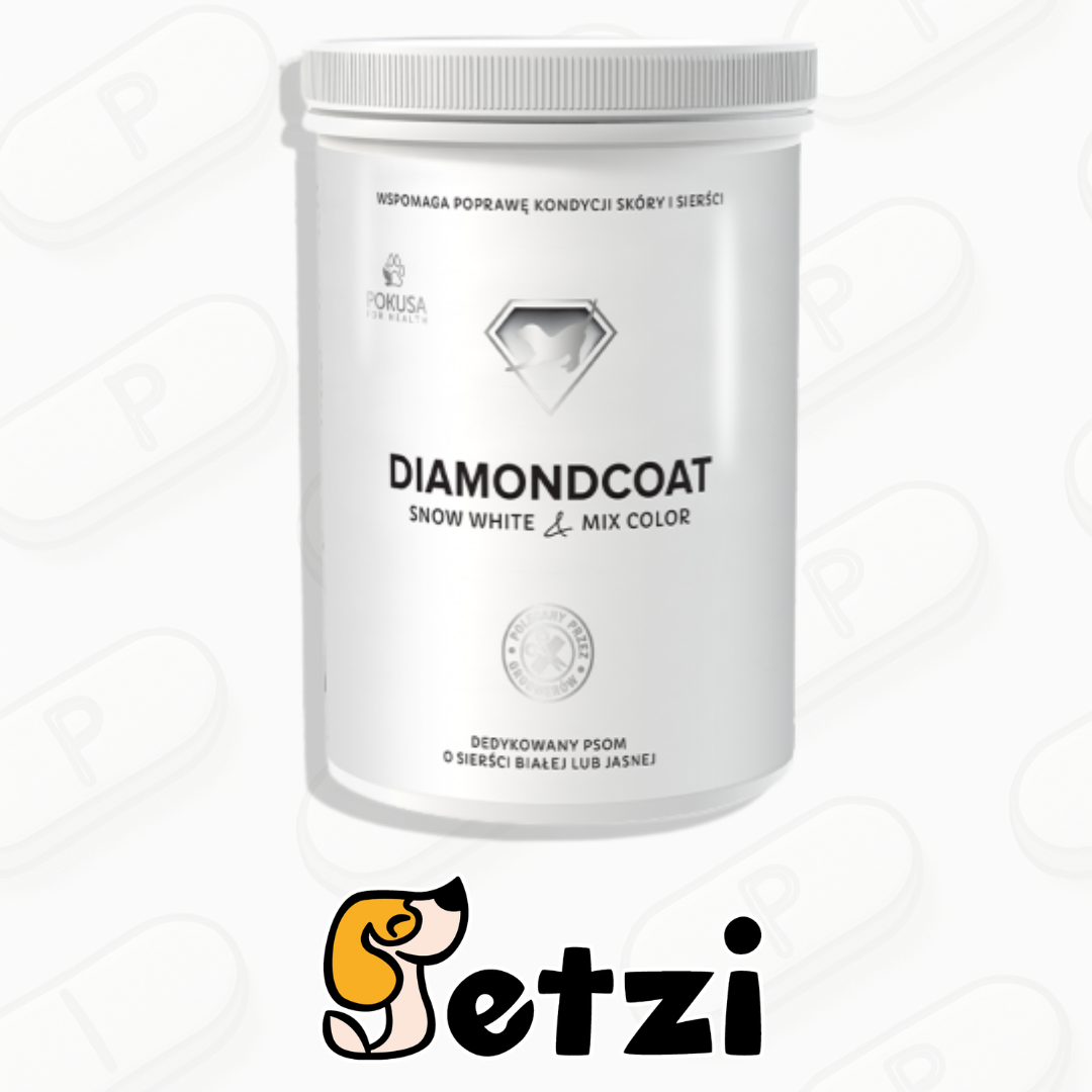 POKUSA DIAMONDCOAT SNOW WHITE & MIX COLOR 100G