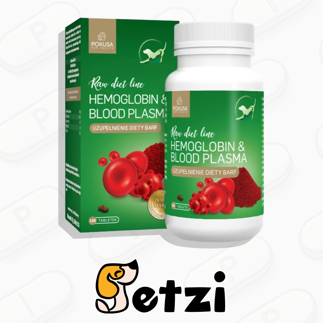 POKUSA RAWDIETLINE HEMOGLOBIN & BLOOD PLASMA 120 TABLETEK
