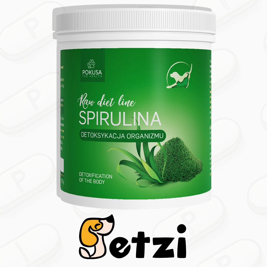 POKUSA RAWDIETLINE SPIRULINA W PROSZKU 250G