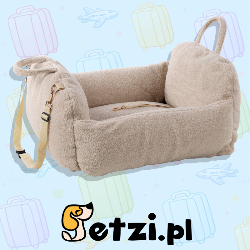 FLAMINGO CAR SEAT CLIFFORD BEIGE 60X60X33CM