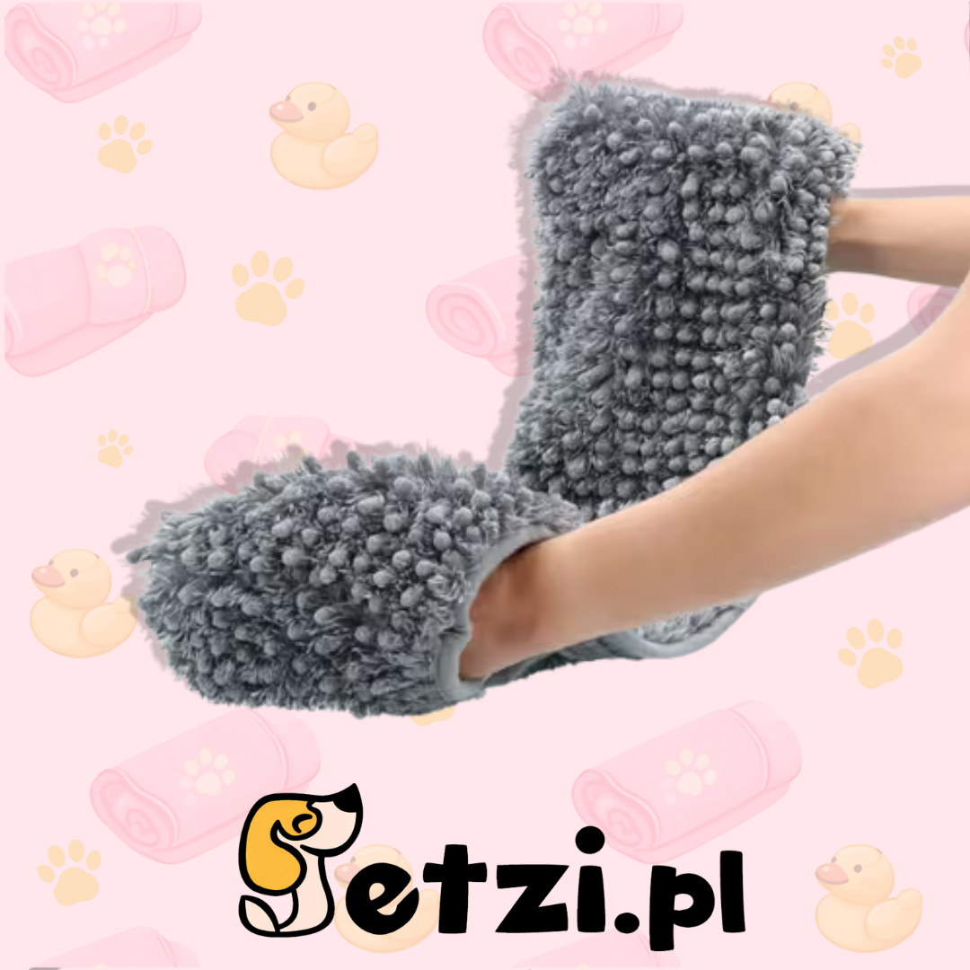 ROYAL DRY TOWEL - RĘCZNIK Z MIKROFIBRY Z KIESZONKAMI NA DŁONIE