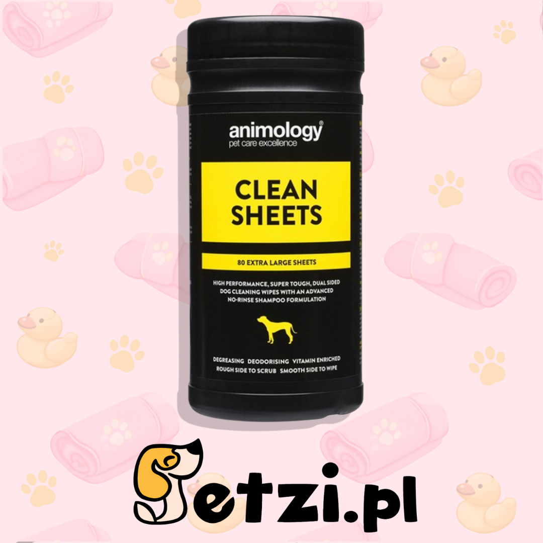 ANIMOLOGY CLEAN SHEETS 80 PCS