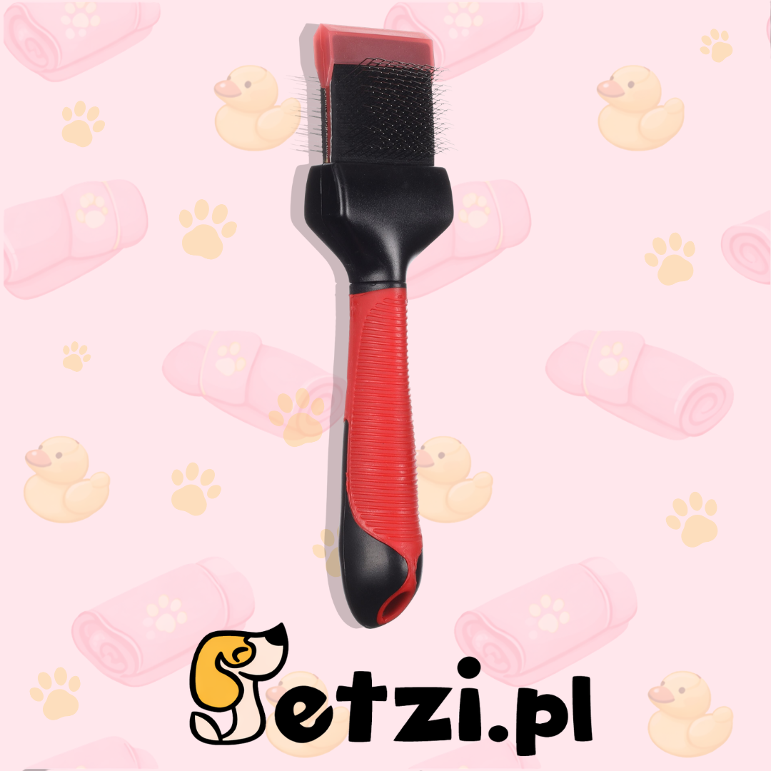 FLAMINGO SLICKER BRUSH + HANDLE 2IN1 PREMIUM S