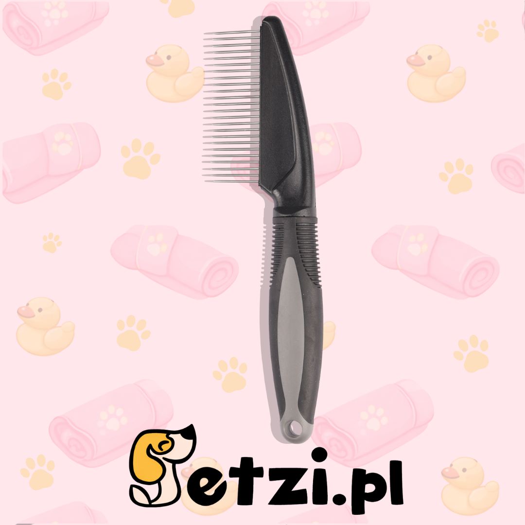 FLAMINGO COMB MEDIUM ROTATING TEETH COMFORT