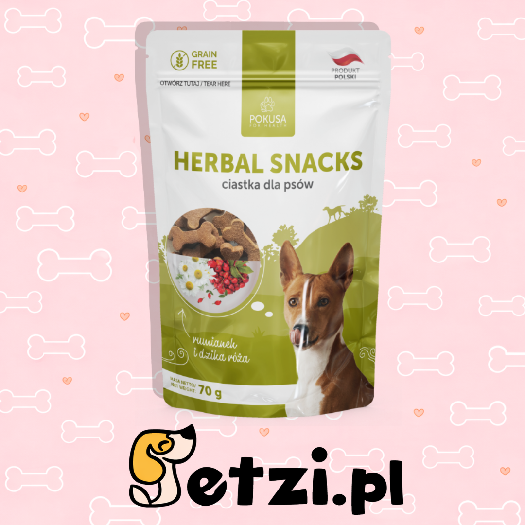 POKUSA PREMIUM SELECTION CIASTKA PIES HERBAL SNACKS! 70G