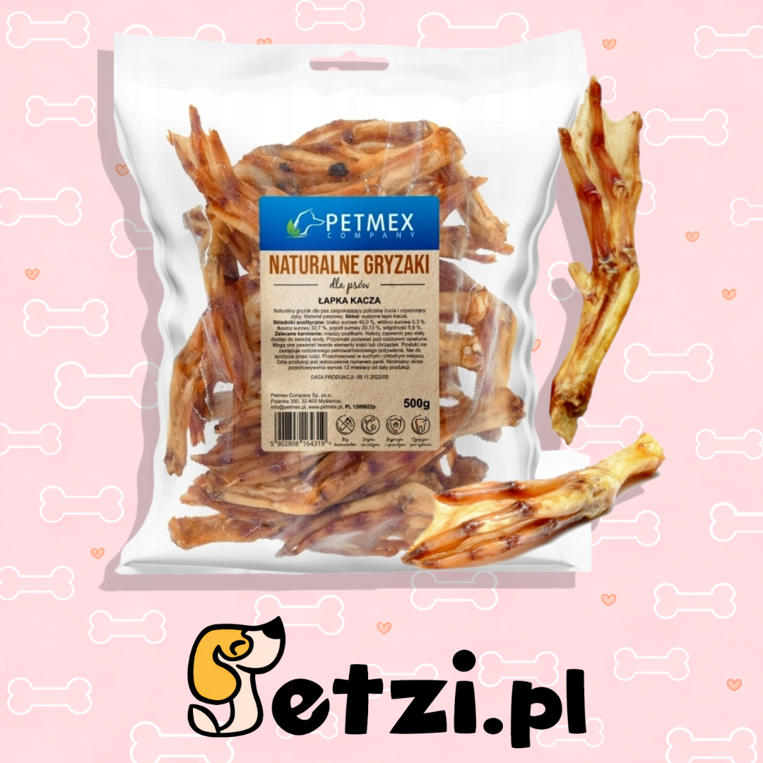 PETMEX ŁAPKI KACZE 500G